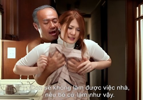 Cô con dâu bất hạnh bị bố chồng trói chặt địt liên tục